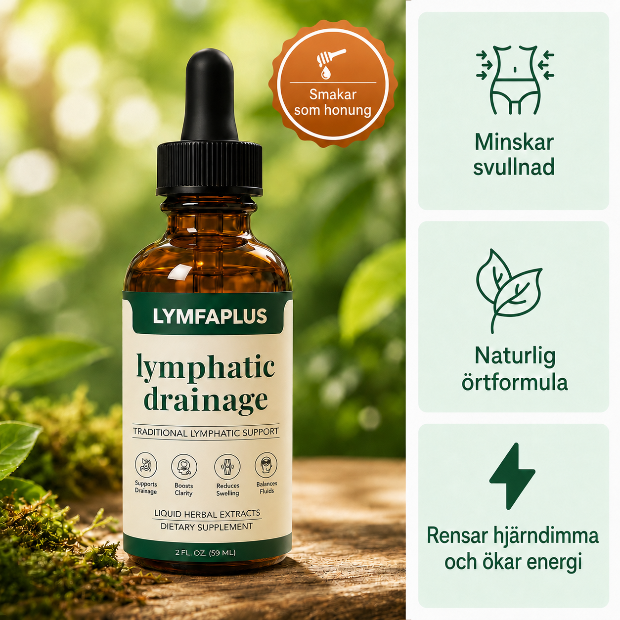 LymfaPlus™ – Bioaktivt lymfdräneringskomplex
